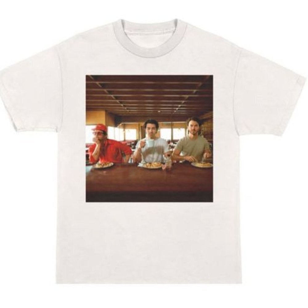 Jonas Brothers Shirt  Waffle House Graphic T Shirt Funny Jonas Tee